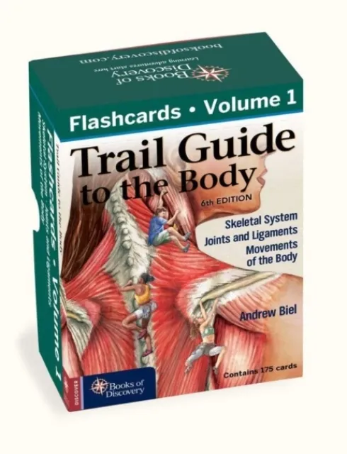 Trail Guide to the Body Flashcards, Vol 1