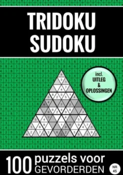 Tridoku Sudoku - 100 Puzzels voor Gevorderden - Nr. 45