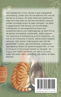 Twee katten laten wennen aan elkaar