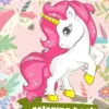 Unicorn Coloring Book: For Kids Ages 4-8 - 100 coloring pages, 8.5 x 11 inches