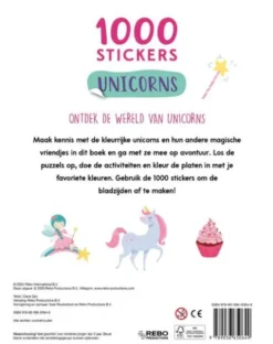 Unicorns - 1000 stickers