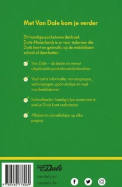 Van Dale Pocketwoordenboek Duits-Nederlands