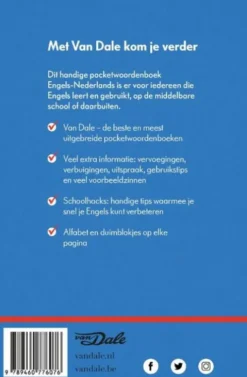 Van Dale Pocketwoordenboek Engels-Nederlands