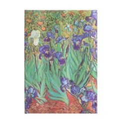 Van Gogh’s Irises Midi Unlined Hardcover Journal