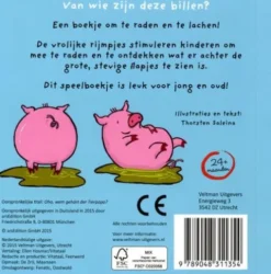 Van wie zijn deze billen? (flapjesboek)