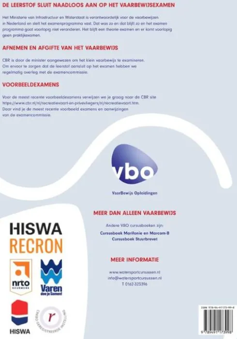 VBO Cursusboek Klein Vaarbewijs 1 & 2