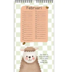 Verjaardagskalender kinderen