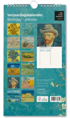 Verjaardagskalender: Van Gogh, Van Gogh Museum