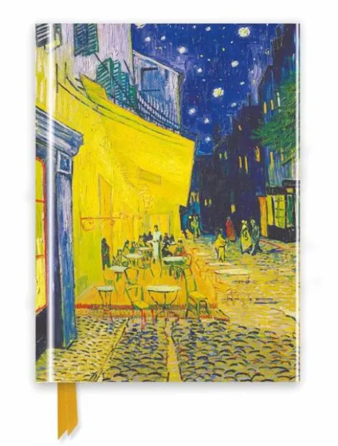 Vincent van Gogh: Cafe Terrace (Foiled Journal)