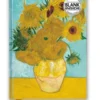 Vincent van Gogh: Sunflowers (Foiled Blank Journal)