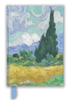 Vincent van Gogh: Wheat Field with Cypresses (Foiled Blank Journal)