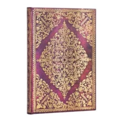 Viola (Diamond Rosette) Midi Unlined Hardcover Journal