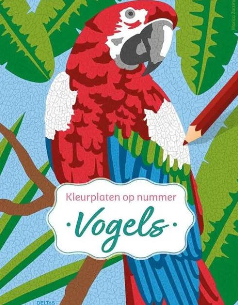 Vogels - Kleurplaten op nummer