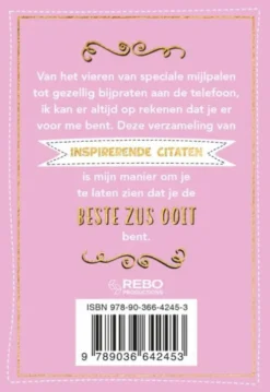 Voor de beste zus ooit - Cadeauboeken