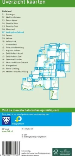 VVV Fietskaart 07 Vechtdal En Salland
