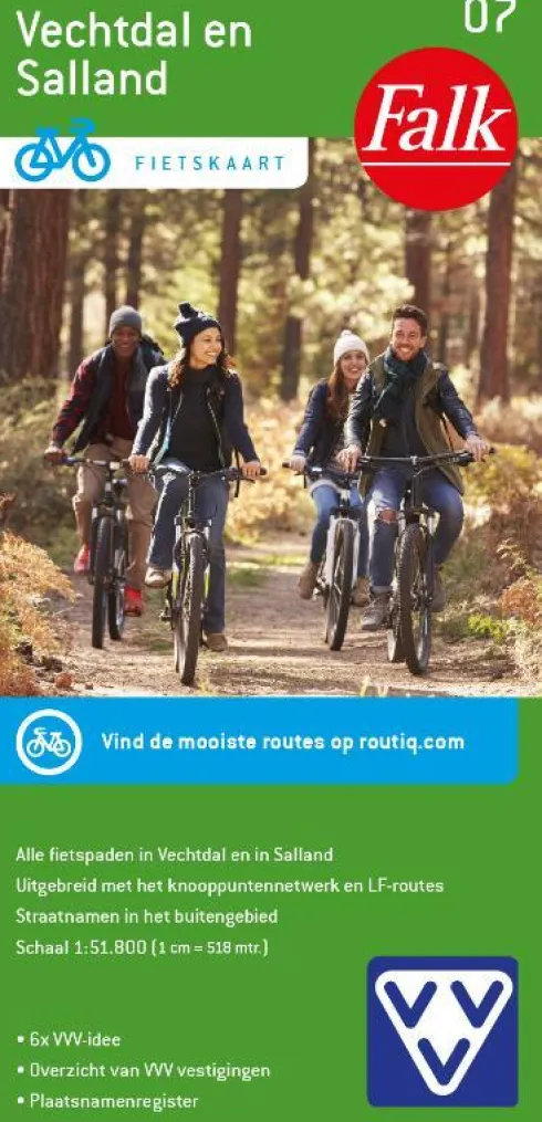 VVV Fietskaart 07 Vechtdal En Salland