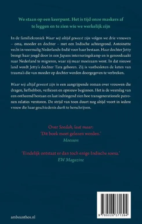 Waar wij altijd geweest zijn