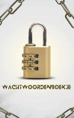 Wachtwoordenboekje Notitieboek met Alfabet