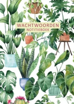 Wachtwoorden notitieboek - Urban jungle