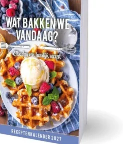 Wat bakken we vandaag? Scheurkalender 2027