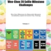 Wee-Chon 20 Selfie Milestone Challenges Wee-Chon Milestones for Memorable Moments, Socialization, Indoor & Outdoor Fun, Training Volume 3