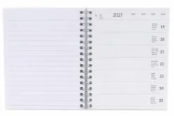 Week by week weekagenda 2027