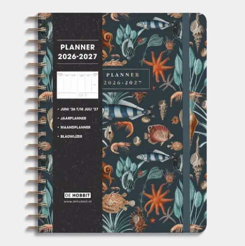 Weekplanner 2026-2027 ±A4 Oceaan