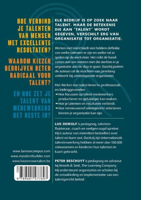 Werken met talent