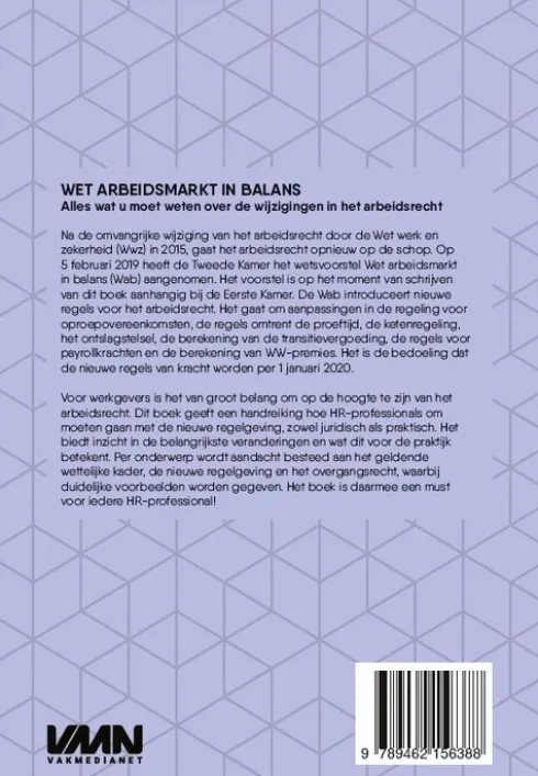 Wet Arbeidsmarkt in Balans