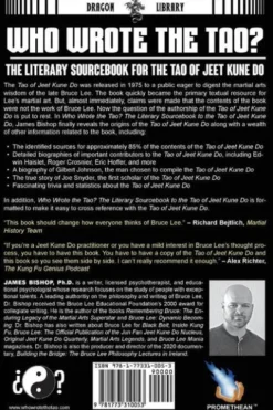 Who Wrote the Tao? The Literary Sourcebook for the Tao of Jeet Kune Do