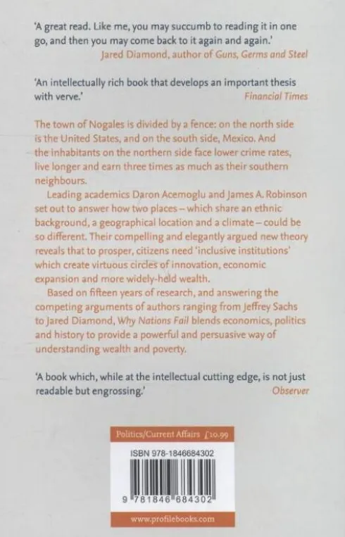 Why nations fail