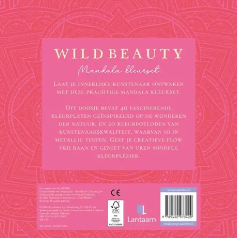 Wild beauty Mandala kleurset