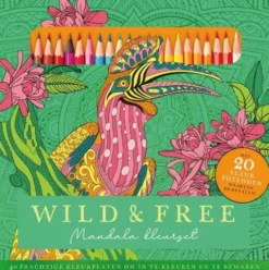Wild & free Mandala kleurset
