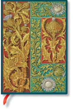 Wild Thistle (Vox Botanica) Midi Unlined Softcover Flexi Journal