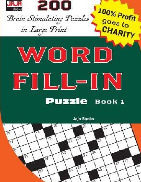 Word Fill-In Puzzle Book 1
