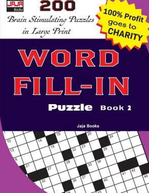 WORD FILL-IN Puzzle Book 2
