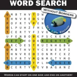 Word Search Without Borders Sea Life Edition