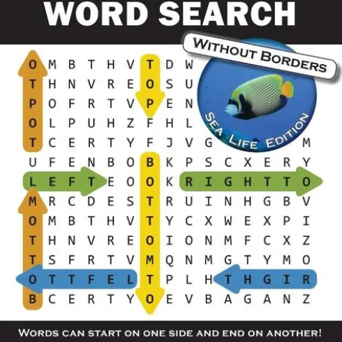 Word Search Without Borders Sea Life Edition