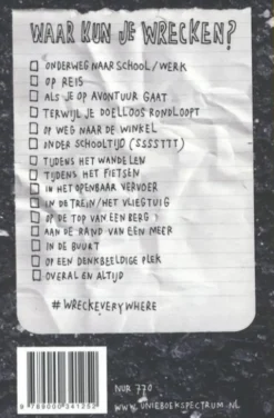 Wreck this journal everywhere