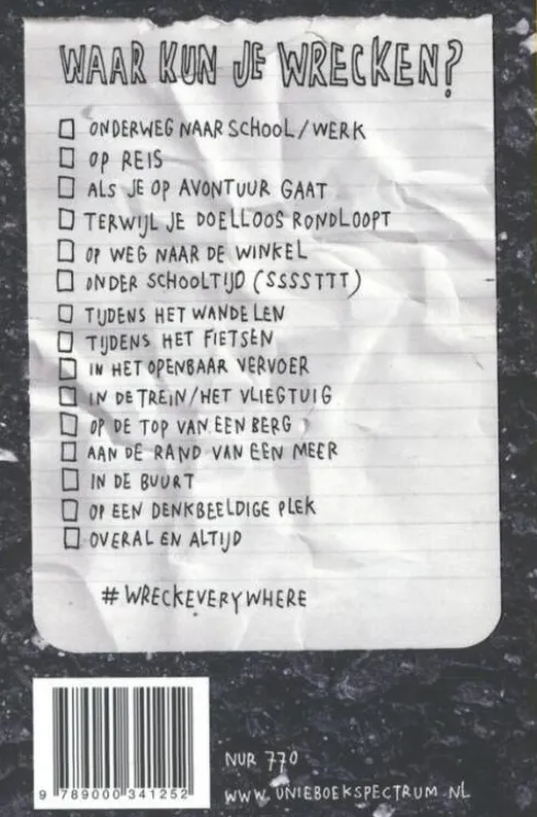 Wreck this journal everywhere