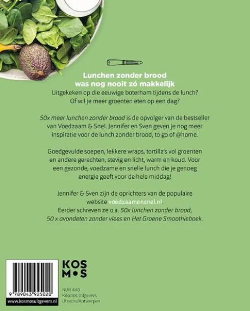 50 X Meer Lunchen Zonder Brood