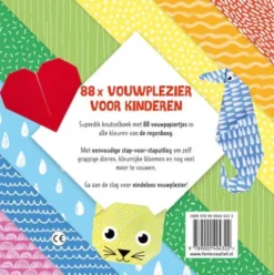88x origami kids - Regenboogpret
