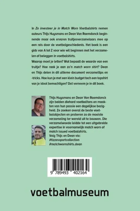 Zo investeer je in match worn voetbalshirts
